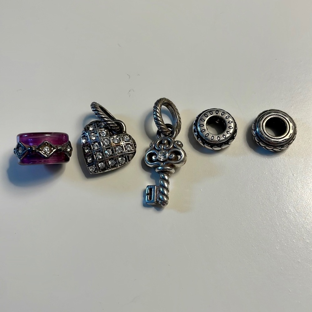 5 Brighton Charms for Pandora-Style Bracelet